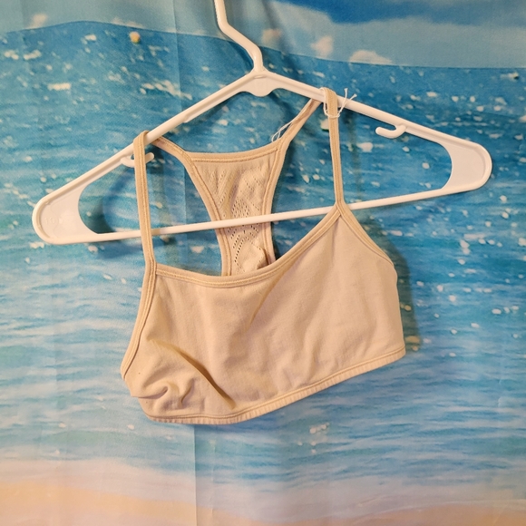 Ivivva by Lululemon Sports Bra Size 14 Light Tan‎ - Picture 1 of 5